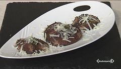 Cappelle di funghi al pecorino