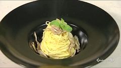 Tagliolini lime e carciofi