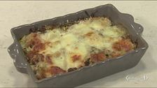 Lasagne carciofi e salsiccia