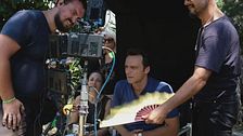 Uno sguardo sul set