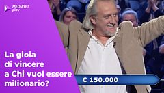 La gioia di vincere a Chi vuol essere milionario?