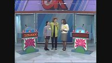 Iva Zanicchi presenta il gioco delle vetrine di Ok, il prezzo è giusto!