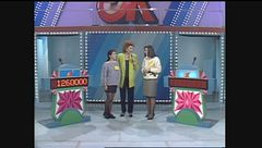 Iva Zanicchi presenta il gioco delle vetrine di Ok, il prezzo è giusto!