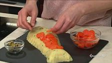 Finto pesce di tonno e sgombro