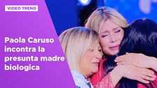 Paola Caruso incontra la presunta madre biologica