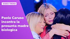 Paola Caruso incontra la presunta madre biologica