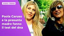 Paola Caruso e la presunta madre fanno il test del dna