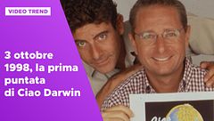 3 ottobre 1998, la prima puntata di Ciao Darwin