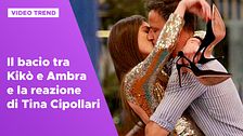 Il bacio tra Kikò e Ambra e la reazione di Tina Cipollari