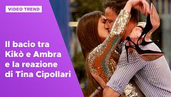 Il bacio tra Kikò e Ambra e la reazione di Tina Cipollari