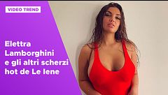 Elettra Lamborghini e gli scherzi hot de Le Iene