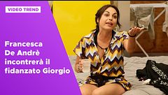 Francesca de Andrè incontrerà il fidanzato Giorgio