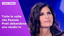 Tutte le volte che Pamela Prati abbandona uno studio tv