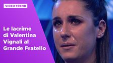 Le lacrime di Valentina Vignali al Grande Fratello