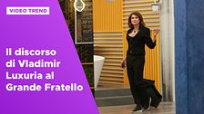 Il discorso di Vladimir Luxuria dopo il suo ingresso nella Casa