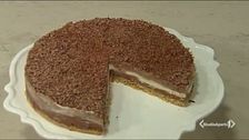 Cheescake ai tre cioccolati
