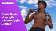 Denis Dosio si spoglia a Pomeriggio Cinque