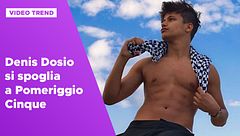 Denis Dosio si spoglia a Pomeriggio Cinque