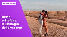 Belen e Stefano, le immagini delle vacanze