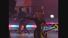 Heather Parisi canta e balla "Vita Spericolata" nel 1990