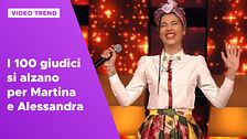I 100 giudici di All Together Now si alzano per Martina e Alessandra