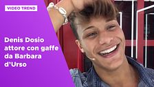 Denis Dosio attore con gaffe da Barbara d'Urso