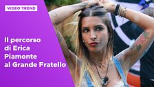 Il percorso di Erica Piamonte al Grande Fratello