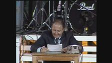Massimo Boldi e il suo tg a Cabaret per una notte 1986