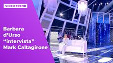 Barbara d'Urso "intervista" Mark Caltagirone