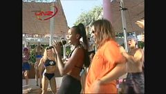 Corona da Riccione canta "Walking on music" a Italia Unz 1998