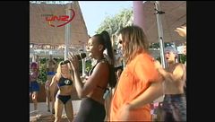 Corona da Riccione canta "Walking on music" a Italia Unz 1998
