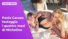Paola Caruso festeggia i quattro mesi di Michelino