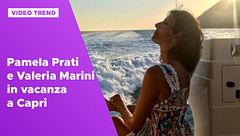 Pamela Prati e Valeria Marini in vacanza a Capri