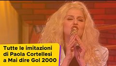 Tutte le imitazioni di Paola Cortellesi a Mai dire Gol 2000