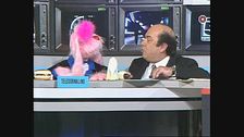 Uan è ospite a Buon Compleanno Canale 5 insieme al suo doppiatore Giancarlo Muratori