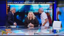 Rissa a Stasera Italia tra Sgarbi e Mughini