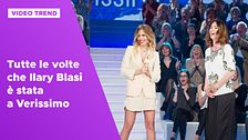 Tutte le volte che Ilary Blasi è stata a Verissimo