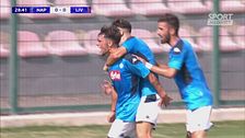 Youth League, Napoli-Liverpool 1-1