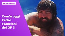 Com'è oggi Fedro Francioni del Grande Fratello 3
