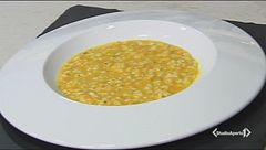 Risotto carote, rosmarino e taleggio