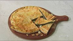 Torta salata erbette e gorgonzola