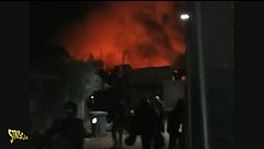 L'incendio al campo profughi di Samos