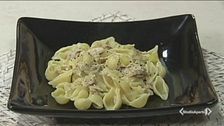 Conchiglie scon sgombri e patate