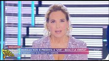 Morgan non si presenta a "Live"