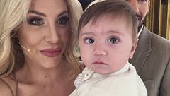 La #cabinagold di...Paola Caruso, Moreno Merlo e il piccolo Michelino