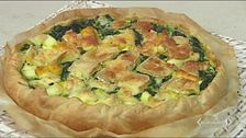 Torta salata spinaci e brie