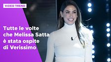 Tutte le volte che Melissa Satta è stata ospite di Verissimo