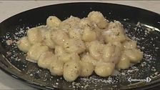 Gnocchi con crema di gorgonzola