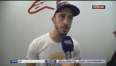 Dovizioso a Eicma: "Non mi basta arrivare secondo"