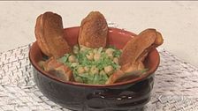 Zuppa di ceci e scarola